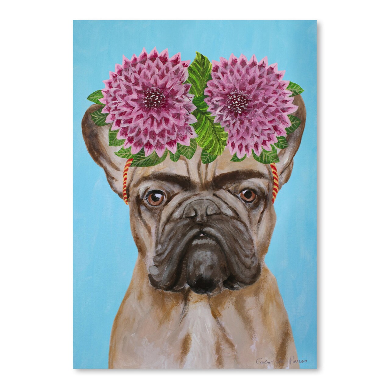 Frenchie by Coco De Paris  Poster Art Print - Americanflat